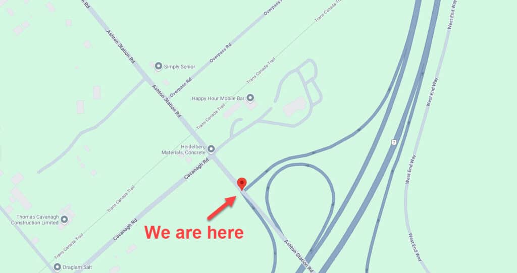 Accurate driving directions to Powers Storage in Beckwith, ON